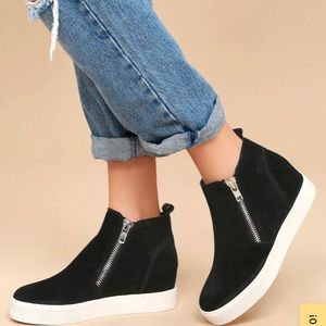 Steve madden street wedge sneaker Clearance